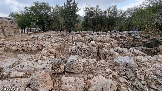 Tel Shiloh archaeological excavation site West Bank